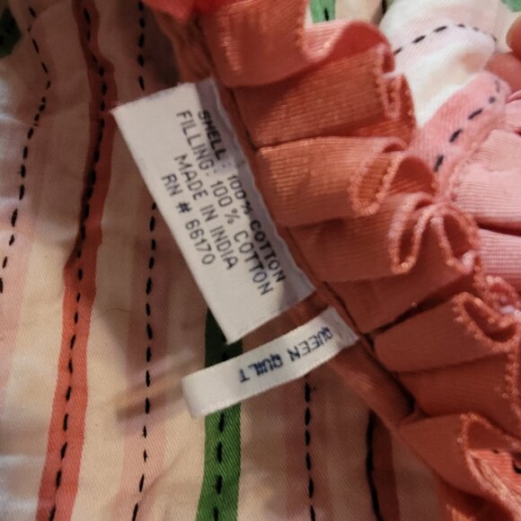 Vintage Anthropologie Queen Quilt Set - Picture 3 of 9